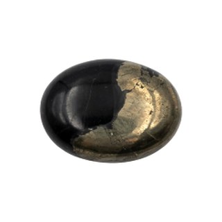 Black Pyrite cabochon