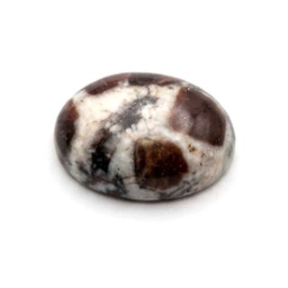 Garnet in Limestone cabochon