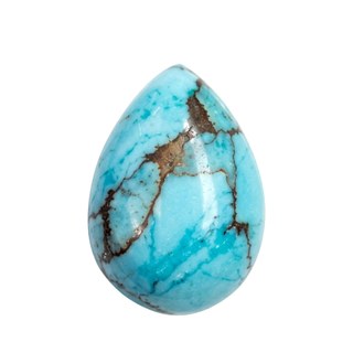 Ice Blue Dahlia cabochon