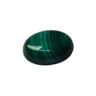 Malachite cabochon