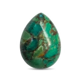 Natural Green Copper Mohave cabochon