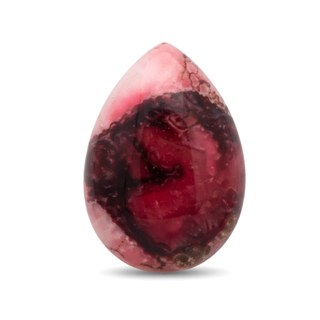 Red Rose Dahlia cabochon