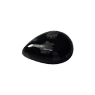 Snowflake Obsidian cabochon