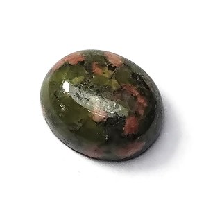 Unakite cabochon