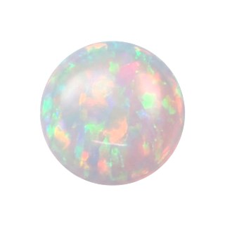White Opal cabochon